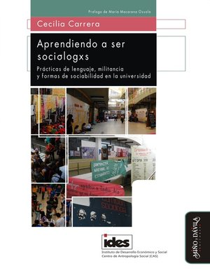 cover image of Aprendiendo a ser sociólogxs